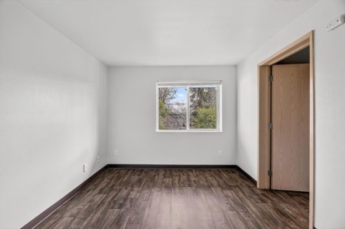 Congregate Studio Unit (Open Living & Sleeping Space)