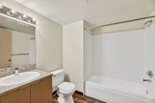 Renovated 2x2 Unit (Bathroom Off Entry Hallway)